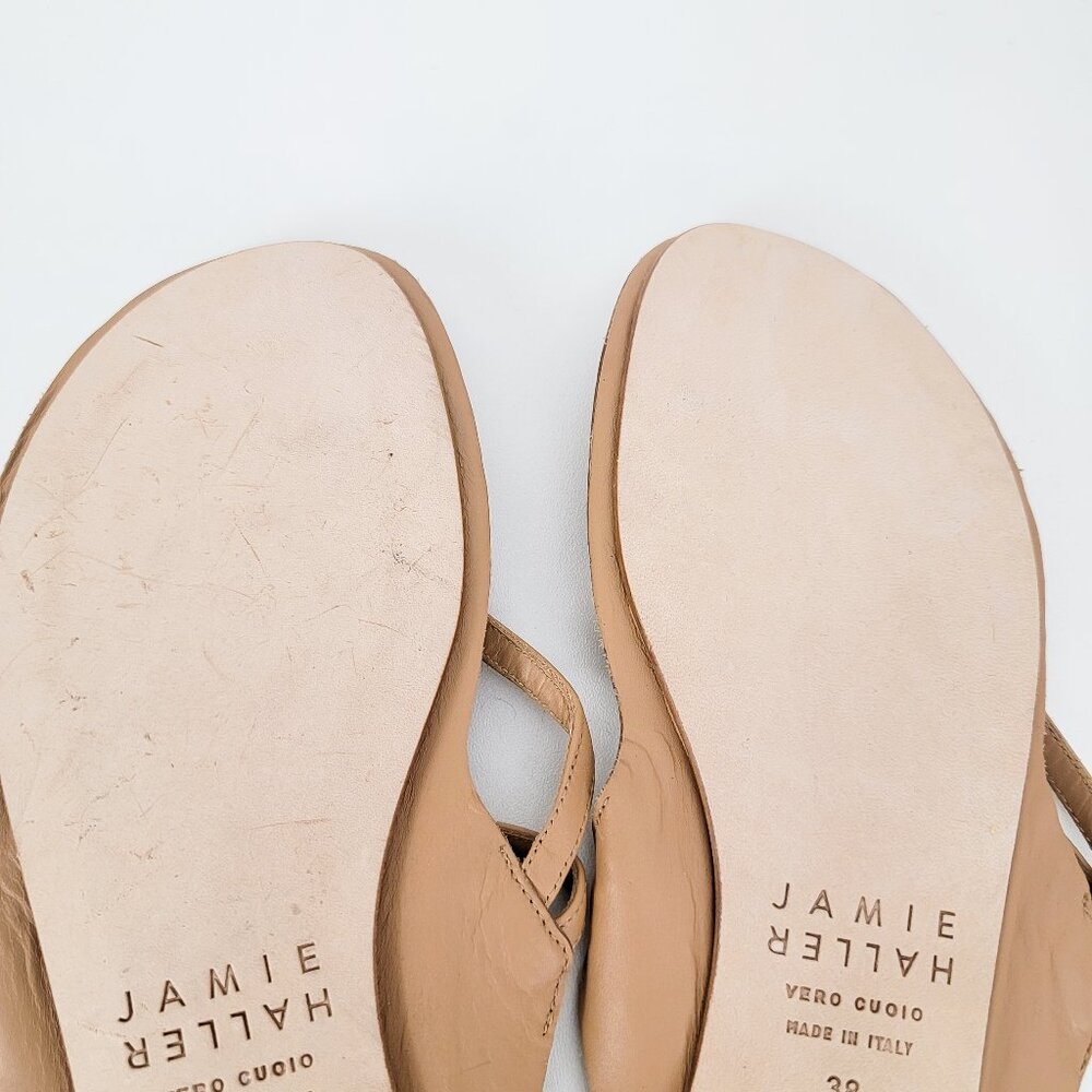 Jamie Haller The Thong Sandal in Bare 38 8 - Picture 6 of 8